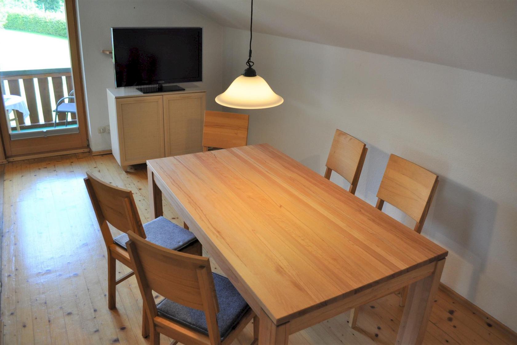 Esszimmer Ferienwohnung Iseler